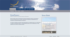 Desktop Screenshot of dynafinance.com